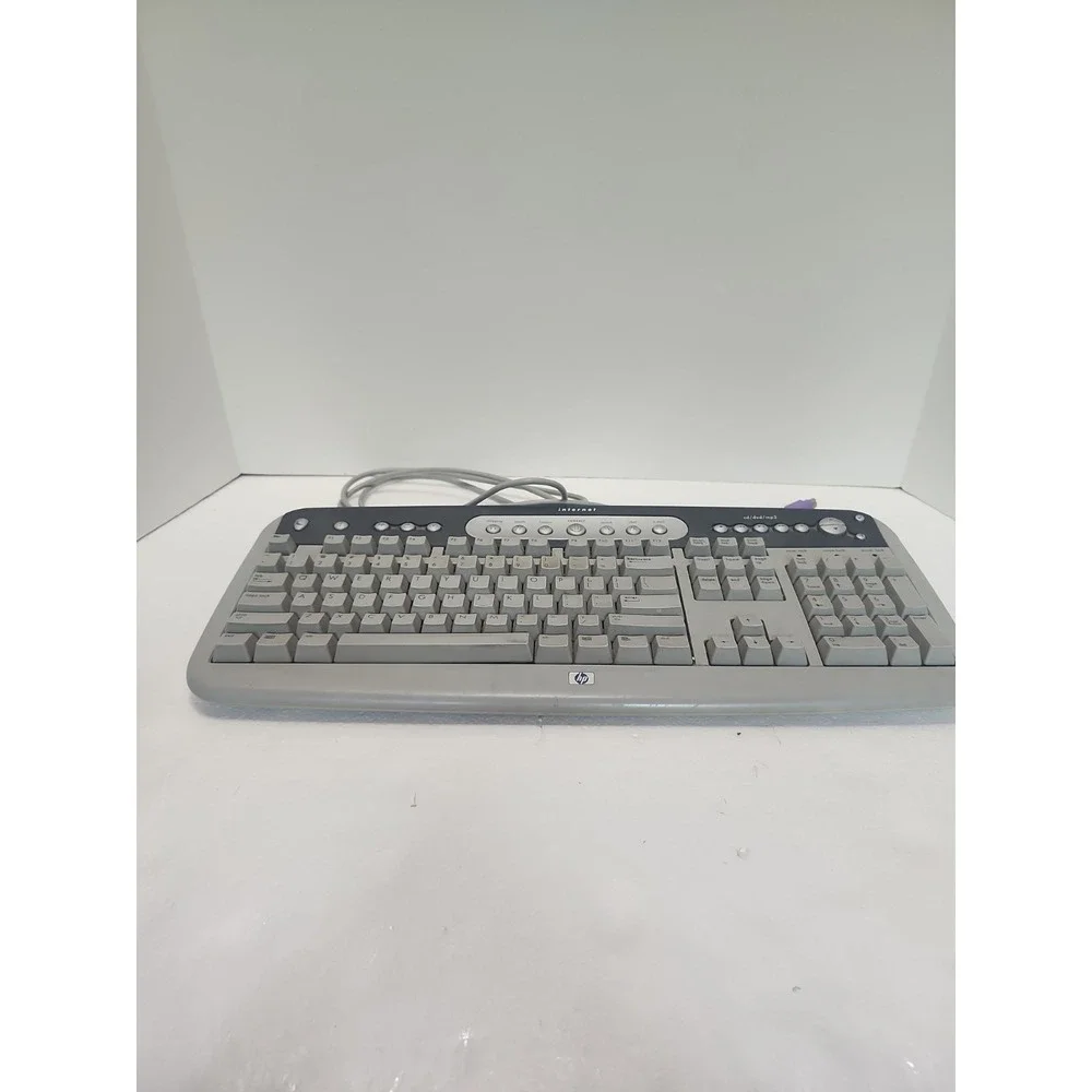 Vintage HP Internet Wired Computer Keyboard‎ Model 5181 PS/2